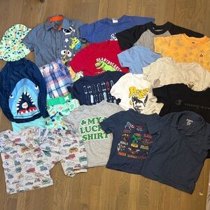 20 pc mixed boys lot - 4T spring/summer excellent used condition